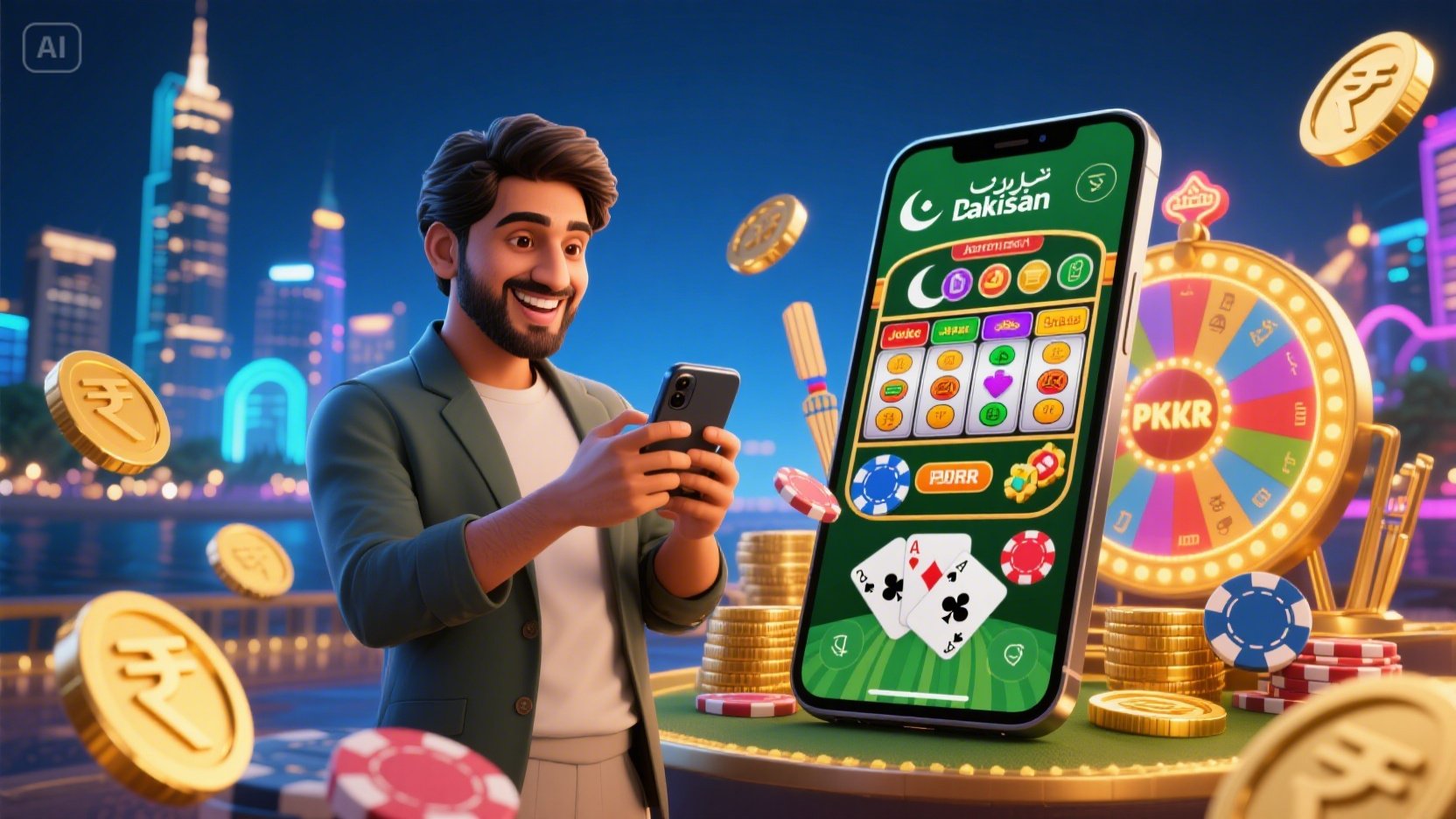 Casino RoboCat desktop and mobile interfaces